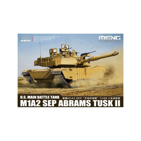Meng 72-003 U.S. Main Battle Tank M1A2 SEP Abrams Tusk II