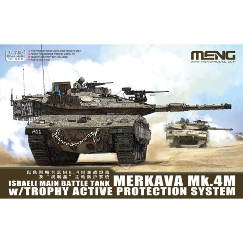 Meng 72-006 Israeli Main Battle Tank Merkava Mk.4M w/ Trophy Active Protection System