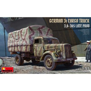 Mini Art 35459 German 3t Cargo Truck 3,6-36S Late Prod