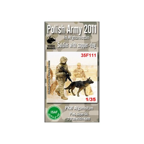 Toro 35F111 PKW Afganistan - Pies Saperski z Przewodnikiem