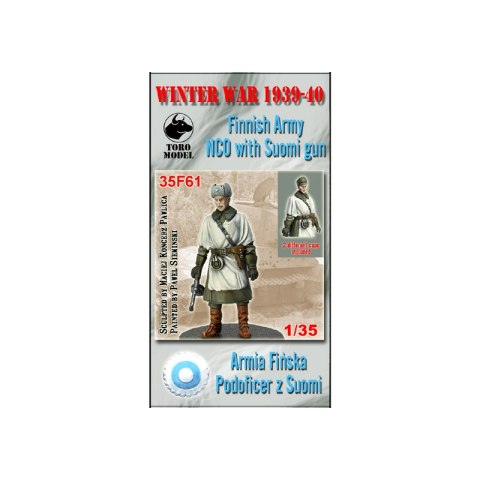 Toro 35F61 Wojna Zimowa - Armia Fińska - Podoficer z PM Suomi