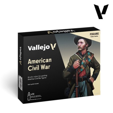 Vallejo 70256 Figure Color Series American Civil War (16 pcs)
