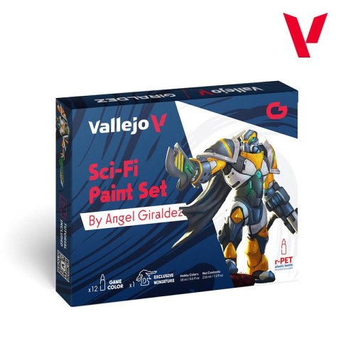 Vallejo 72313 Game Color Set Sci-Fi (12 x 18 ml)