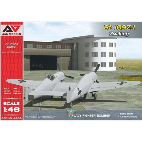 A&A Models 4809 Bf. 109Z-1 "Zwilling" 1/48
