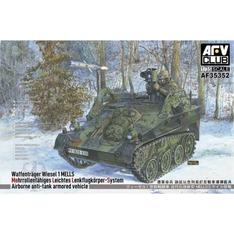 AFV Club AF35352 Waffenträger Wiesel 1 MELLS Airborne Anti-Tank Armored Vehicle