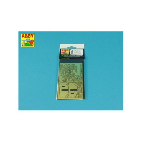 Aber 35 096X PaK 38 German AT Gun PE Parts