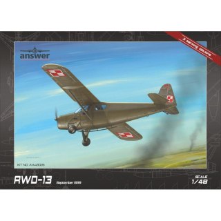 Answer AA48026 RWD-13 September 1939