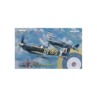 Eduard 2154 Spitfire Story: The Sweeps Dual Combo 1/72