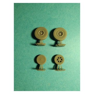 Fly ARTA009 F7F Tigercat Set Wheels with Grooves