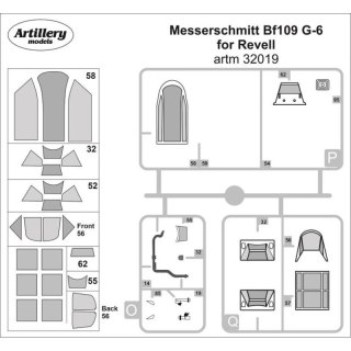 Fly ARTM32019 Messerschmitt Bf 109 G-6 for Revell