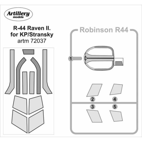 Fly ARTM72037 R-44 Raven II. for KP/Stransky