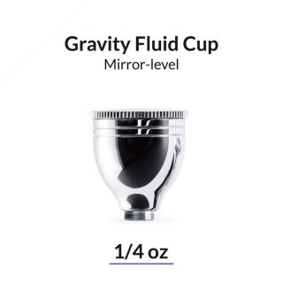 Gaahleri 40546 7 ml Mirror-Level Gravity Fluid Airbrush Cup