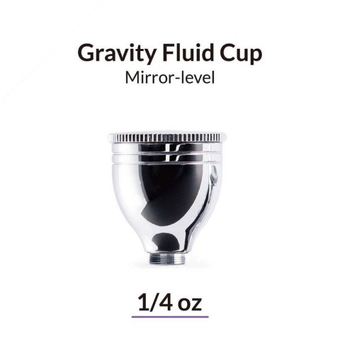Gaahleri 40546 7 ml Mirror-Level Gravity Fluid Airbrush Cup