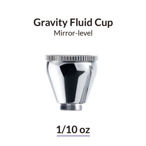 Gaahleri 40997 3 ml Mirror-Level Gravity Fluid Airbrush Cup