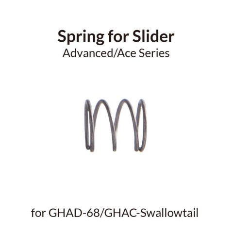 Gaahleri 41253 Spring for Slider for GHAD-68 & Swallowtail