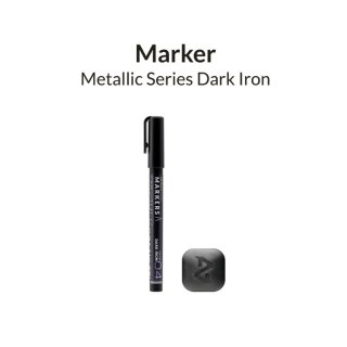 Gaahleri GM-MS04 Metallic Series Markers Dark Iron