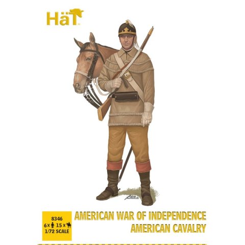 HaT 8346 American War of Independence American Cavalry 1/72 (21 pcs)