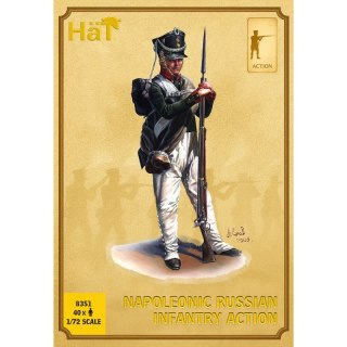 HaT 8351 Napoleonic Russian Infantry Action 1/72 (40 pcs)