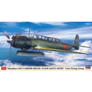 Hasegawa 07557 Nakajima C6N1 Carrier Recon. Plane Saiun (Myrt) "141st Flying Group"