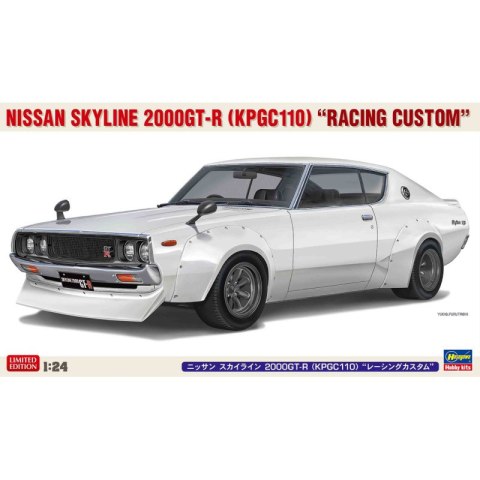 Hasegawa 20772 Nissan Skyline 2000GT-R (KPGC110) "Racing Custom"