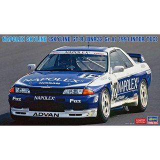Hasegawa 20780 Napolex Skyline (Skyline GT-R [BNR32 Gr.A] 1991 Inter Tec)