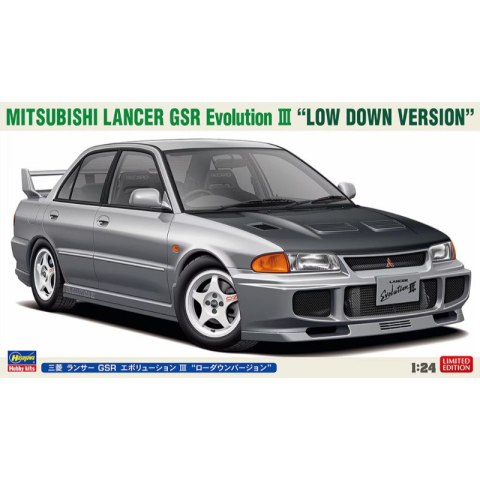 Hasegawa 20782 Mitsubishi Lancer GSR Evolution III "Low Down Version"