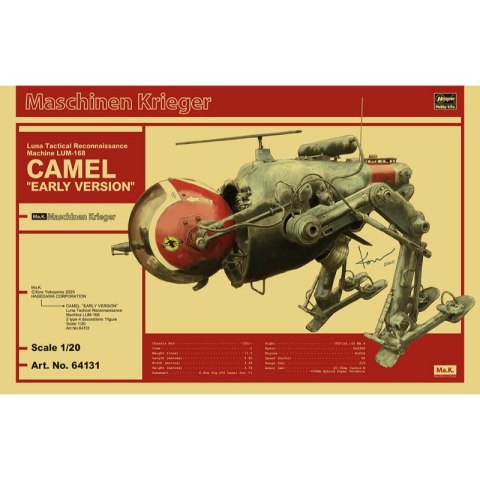 Hasegawa 64131 LUM-168 Camel "Early Version" Luna Tactical Reconnaissance Machine