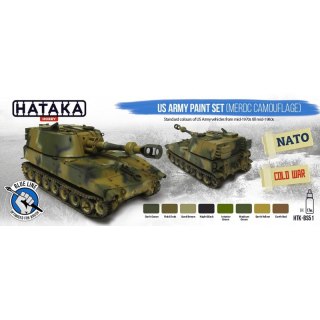Hataka BS51 US Army Paint Set (MERDC Camouflage)