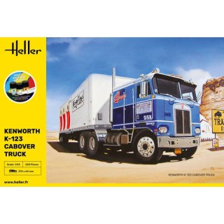 Heller 56793 Starter Kit - Kenworth K-123 Cabover Truck 1/43