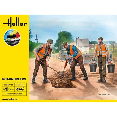 Heller 58754 Starter Kit - Road Workers