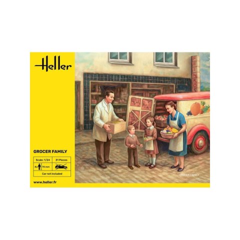 Heller 82758 Grocer Family 1/24