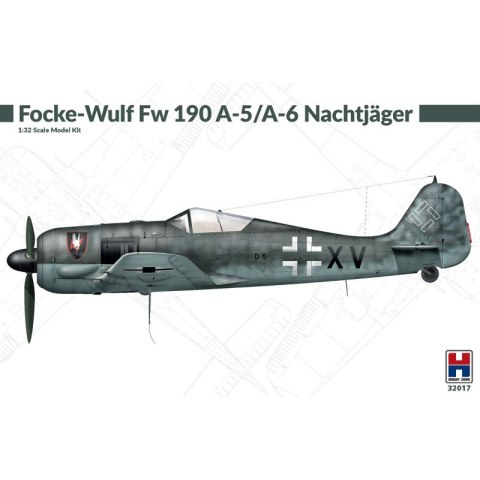 Hobby 2000 32017 Focke-Wulf Fw 190 A-5/A-6 Nachtjager