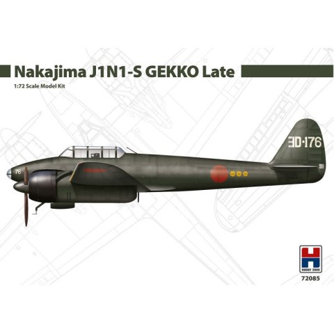 Hobby 2000 72085 Nakajima J1N1-S Gekko Late