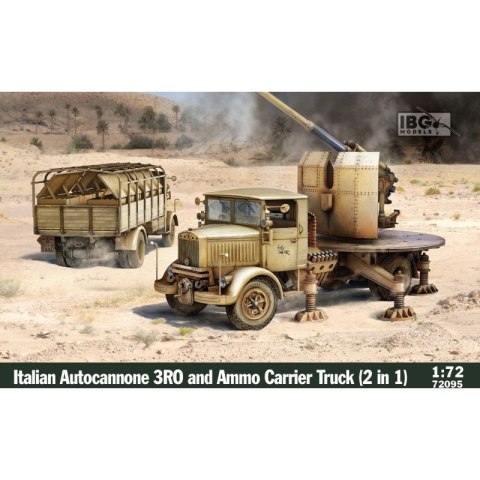 IBG 72095 Italian Autocannone 3RO and Ammo Carrier Truck (2 in 1)