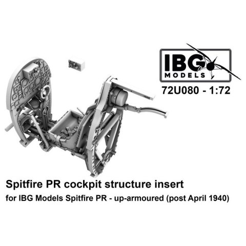 IBG 72U080 Spitfire PR Cockpit Structure Insert for IBG Models