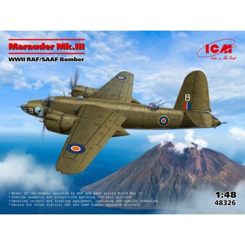 ICM 48326 Marauder Mk.III WWII RAF/SAAF Bomber