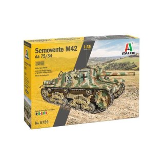 Italeri 6759 1/35 Semovente M42 da 75/34 Upgraded Edition