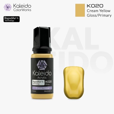 Kaleido K020 Cream Yellow Gloss 20 ml