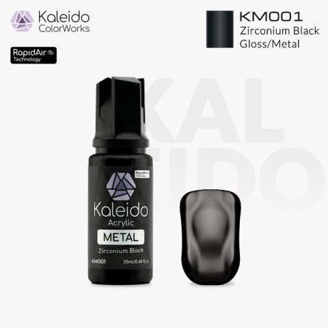 Kaleido KM001 Zirconium Black Metallic 20 ml