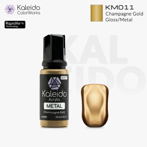 Kaleido KM011 Champagne Gold Metallic 20 ml