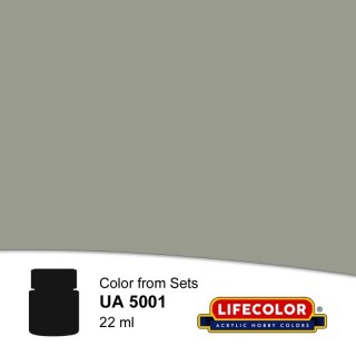 Lifecolor Aircraft Colors LIFUA5001 J3 Hai-Iro Grey