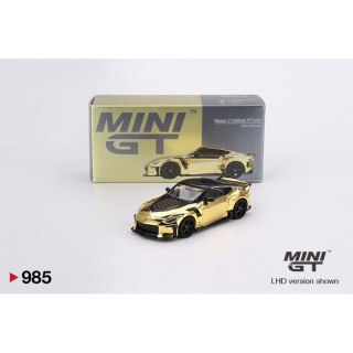 MINI GT 00985 NISSAN Z400 VEILSIDE FFZ400 2024 Gold Chrome