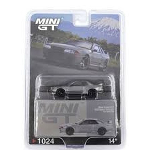 MINI GT 01024-BL NISSAN SKYLINE GT-R (NISMO BNR32 CRS Ver.) 1992 Dark metal grey - Blister