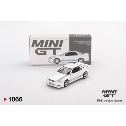 MINI GT 01066 NISSAN SKYLINE GT-R (R32) VeilSide Combat C-I White