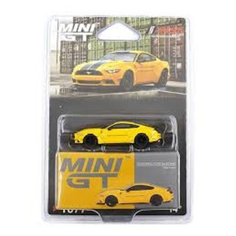 MINI GT 01077-BL FORD MUSTANG LB-Works 2015 Triple yellow - Blister