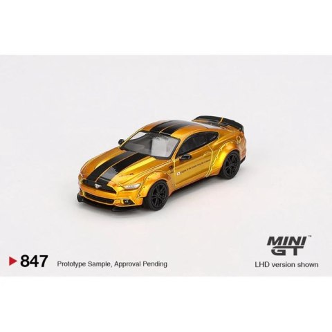 MINI GT 01077 FORD MUSTANG LB-Works 2015 Triple yellow