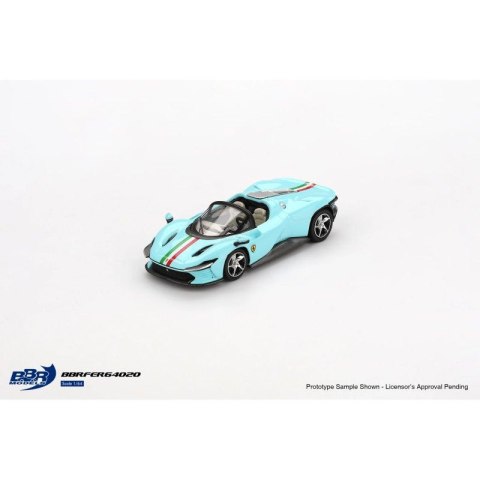 MINI GT BBR 64020 FERRARI DAYTONA SP3 2024 Light blue