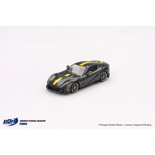 MINI GT BBR MODELS 64009 FERRARI 812 Competizione 2024 Grigio Competizione