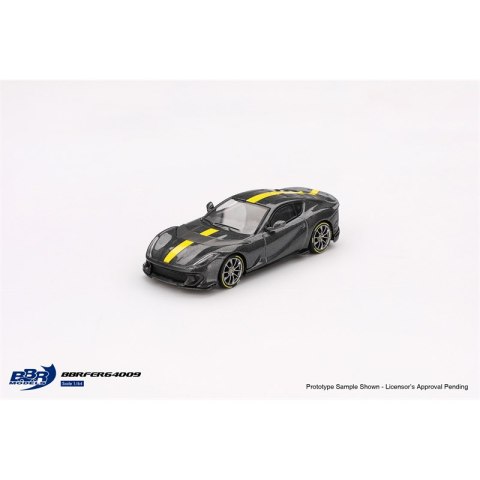 MINI GT BBR MODELS 64009 FERRARI 812 Competizione 2024 Grigio Competizione