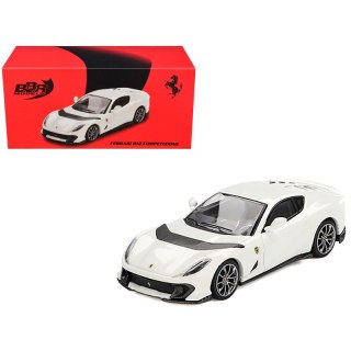 MINI GT BBR MODELS 64010 FERRARI 812 Competizione 2024 Bianco Avus